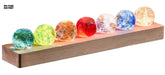 7-COLOR CORE MEMORY GLASS CRYSTAL BALL WITH LED LIGHT STAND – HEALING SPHERE DÉCOR MEDITATION & CHAKRA BALANCING